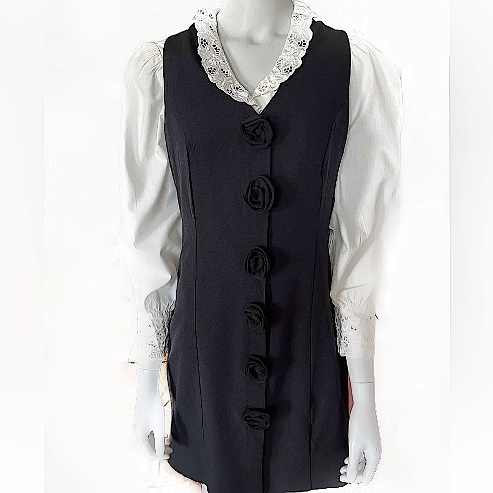 Exclusive Italy Silk Dress – Size S – Made in Italy – Elegant Designer Style
